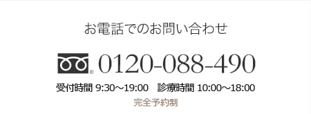 お電話でのお問い合わせ0120-088-460